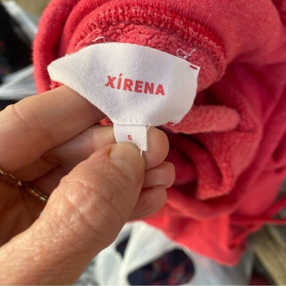XIRENA CHASE SWEATSHIRT in coral size small - Picture 2 of 8